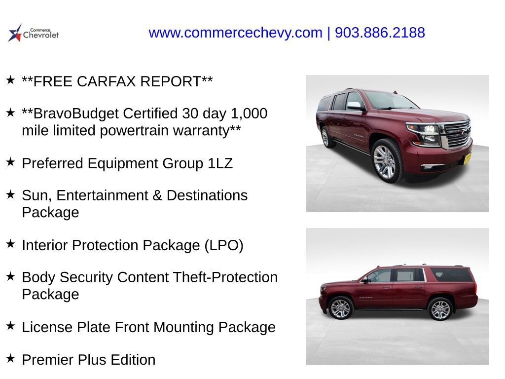 Used 2020 Chevrolet Suburban Premier w/ Premier Plus Edition image 4
