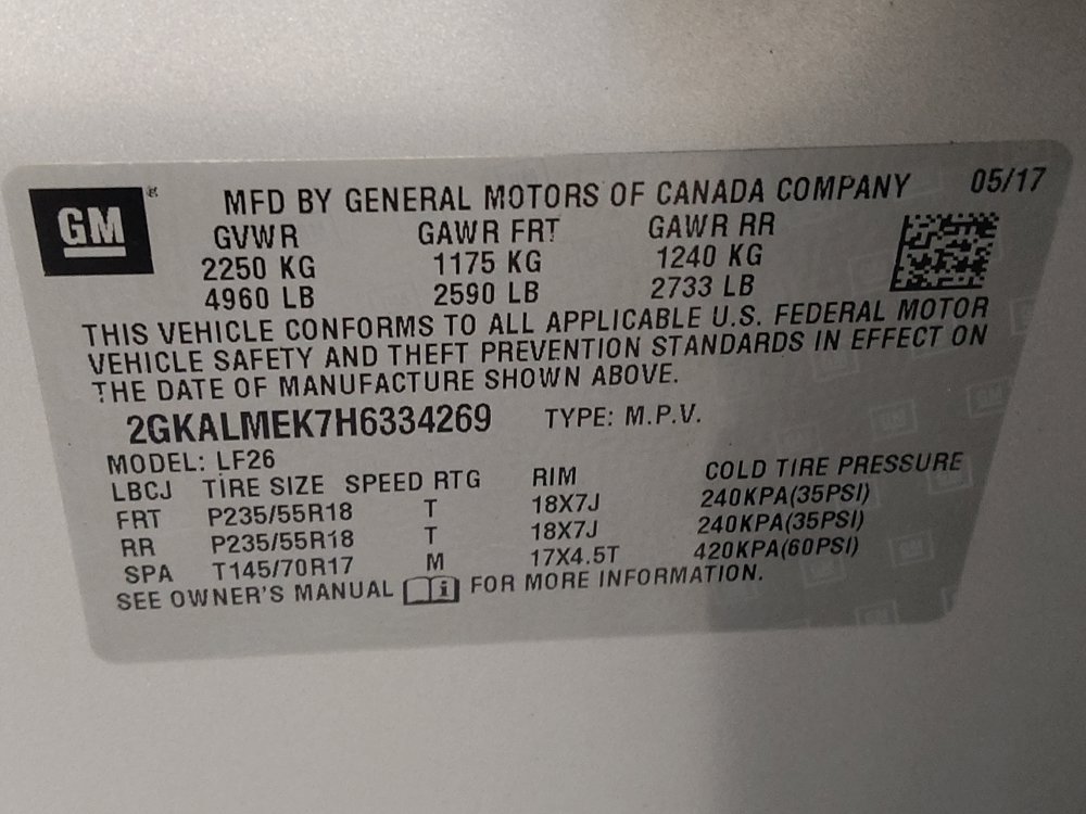 Used 2017 GMC Terrain SLE FWD image 33