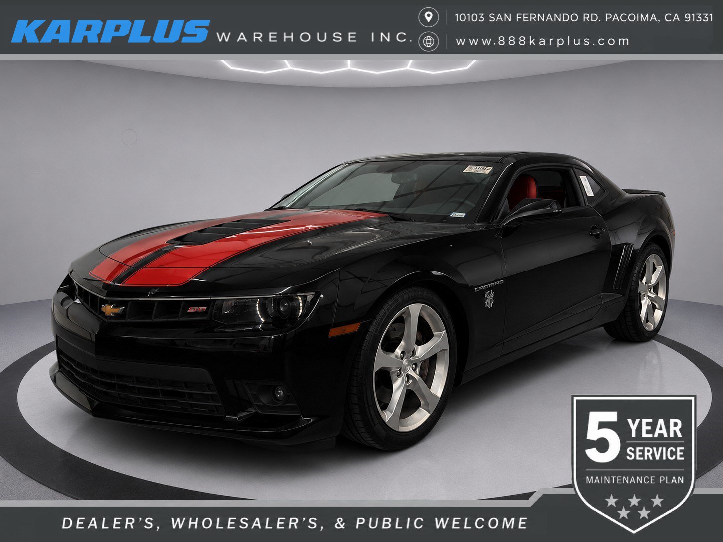 Used 2015 Chevrolet Camaro SS RWD image 1