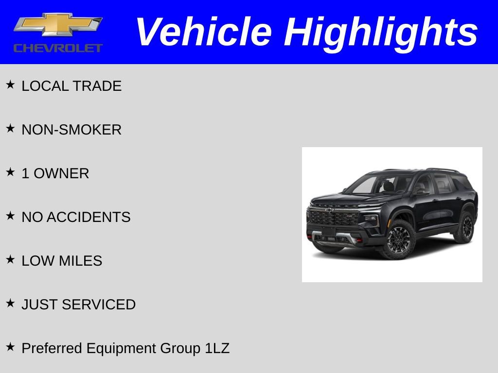 Certified 2025 Chevrolet Traverse High Country image 2