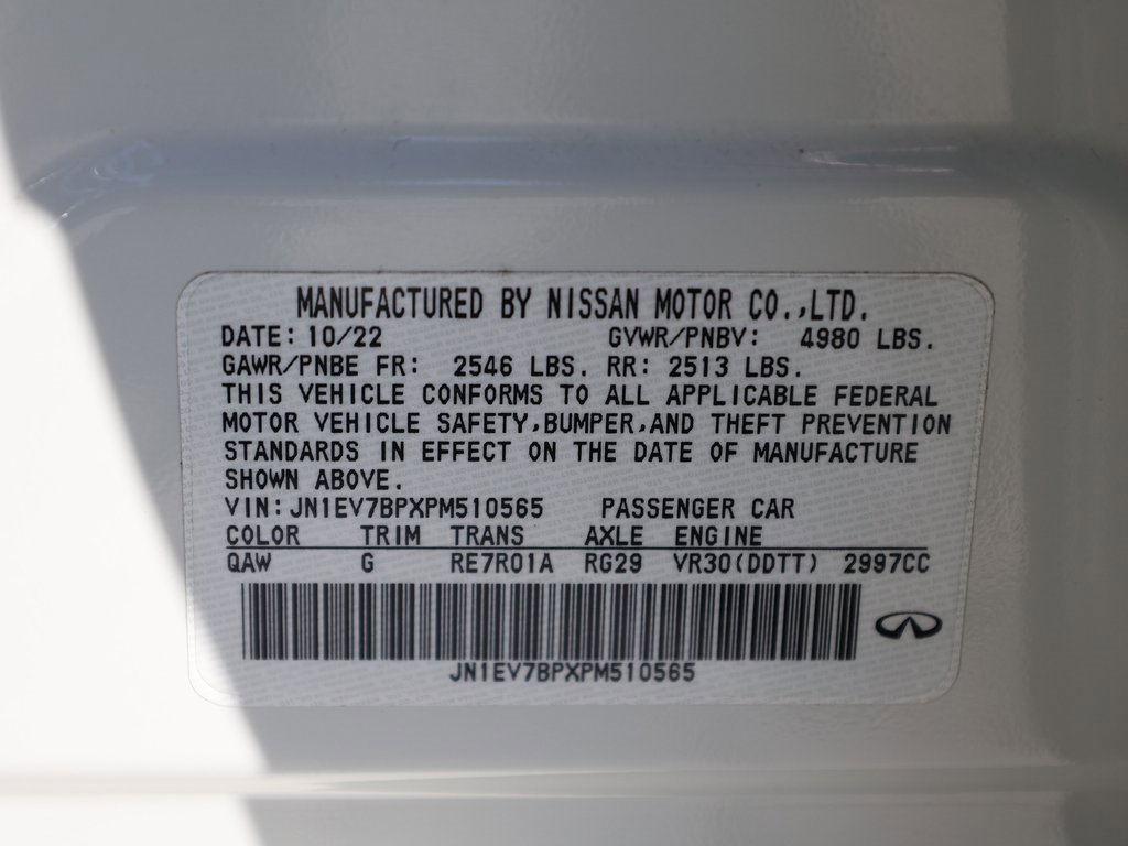 Certified 2023 INFINITI Q50 Luxe w/ Cargo Package image 44