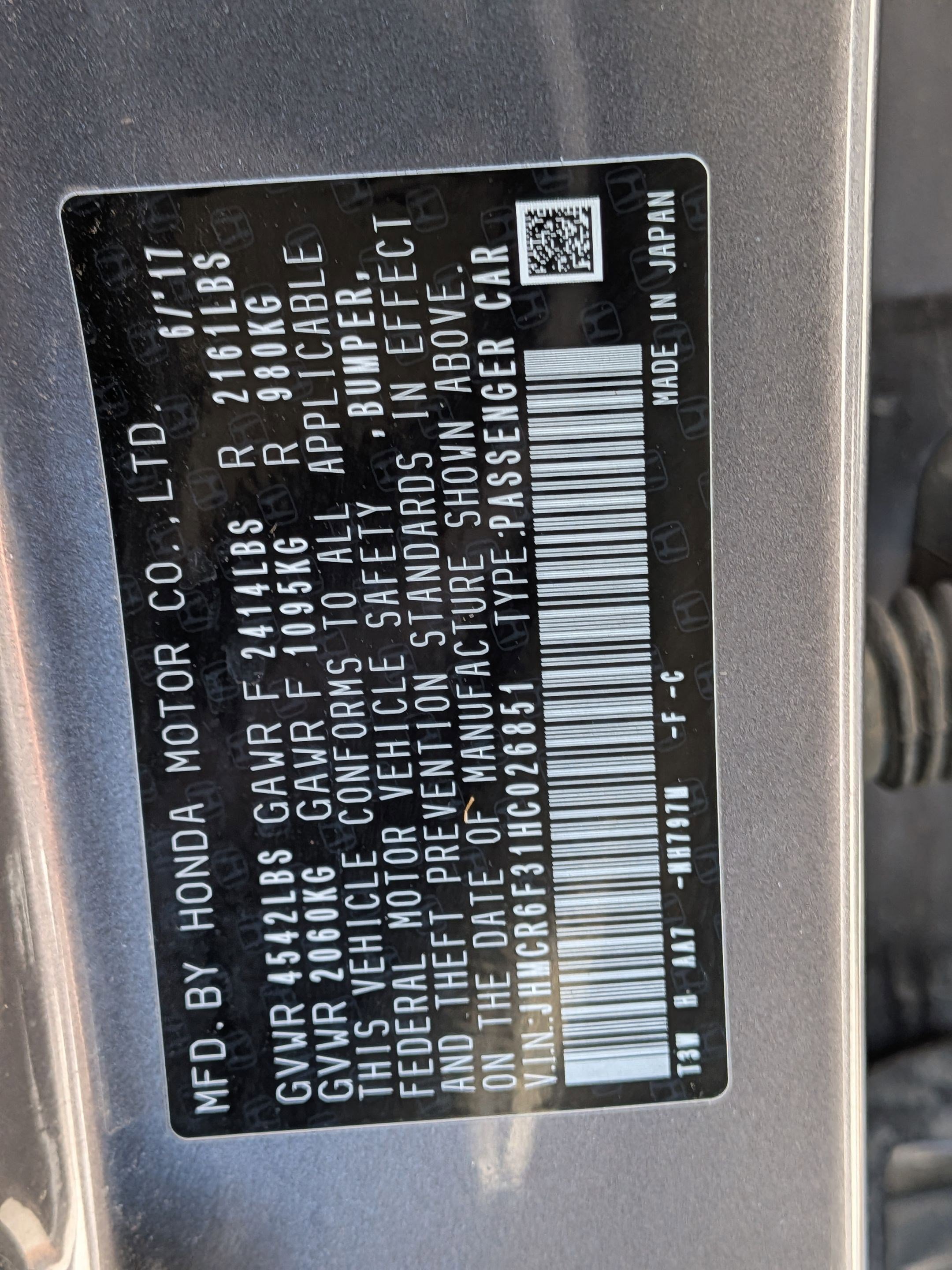 Used 2017 Honda Accord Base image 30