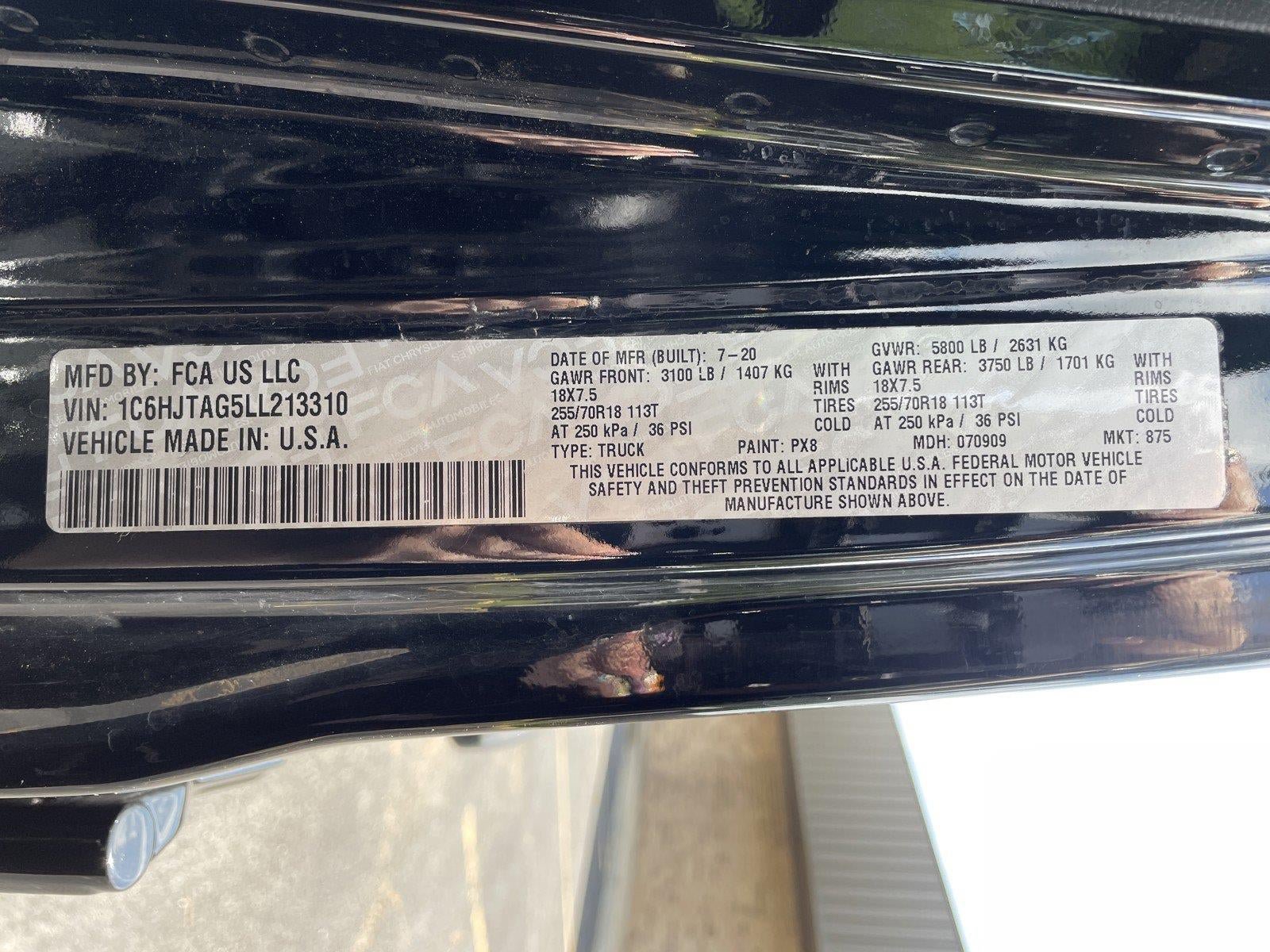 Used 2020 Jeep Gladiator Sport AWD/4WD image 13