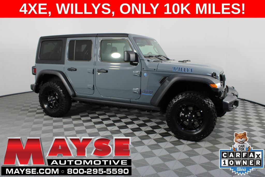 Used 2025 Jeep Wrangler Unlimited Sport S 4xe AWD/4WD image 1