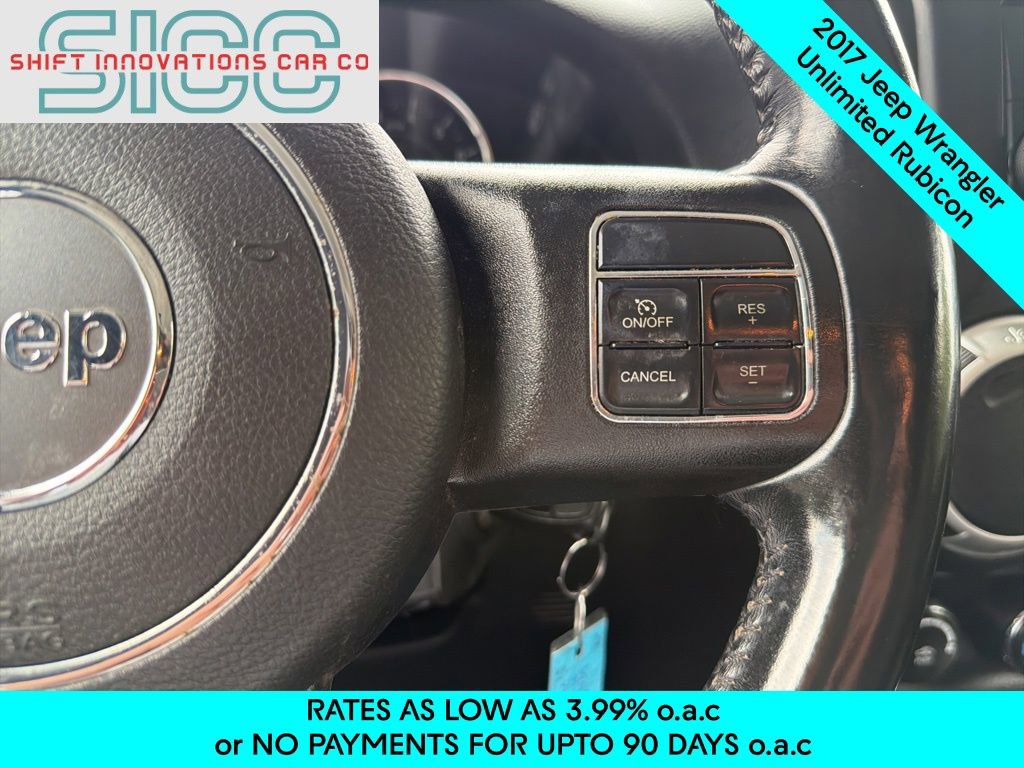 Used 2017 Jeep Wrangler Unlimited Rubicon w/ Connectivity Group AWD/4WD image 16