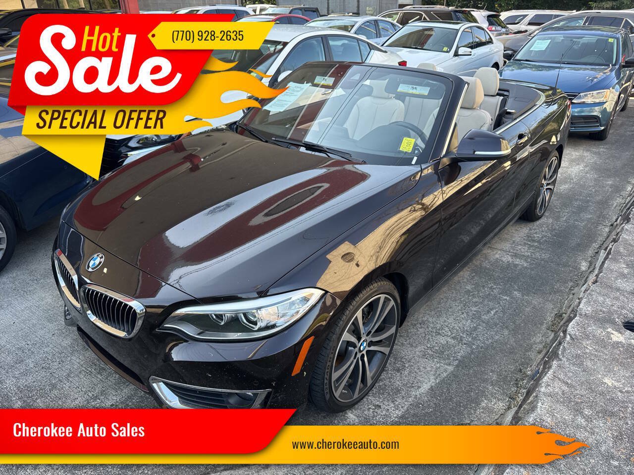 Used 2016 BMW 228i Convertible RWD image 1
