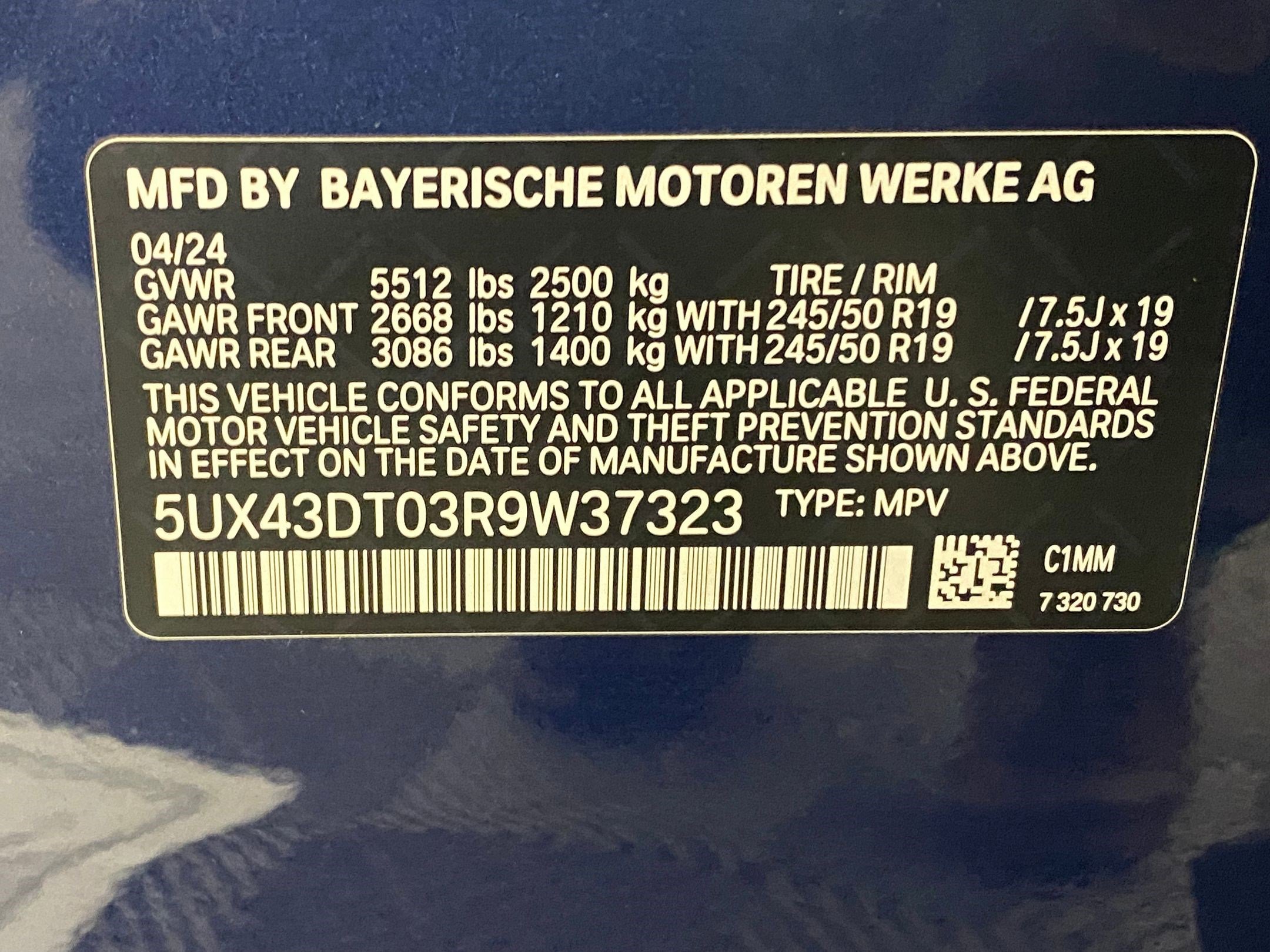 Certified 2024 BMW X4 M40i w/ Premium Package image 21