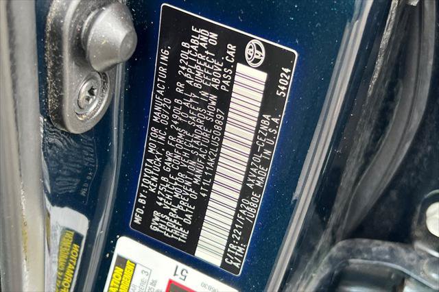 Certified 2020 Toyota Camry LE w/ Convenience Package FWD image 31
