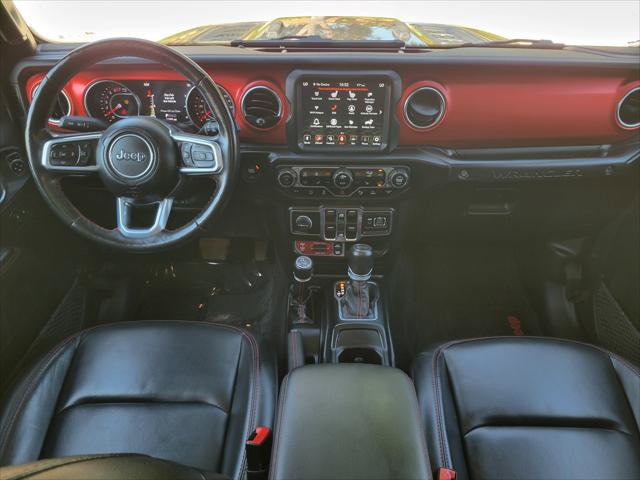 Used 2021 Jeep Wrangler Unlimited Rubicon w/ Uconnect 4C Nav & Sound Group AWD/4WD image 14