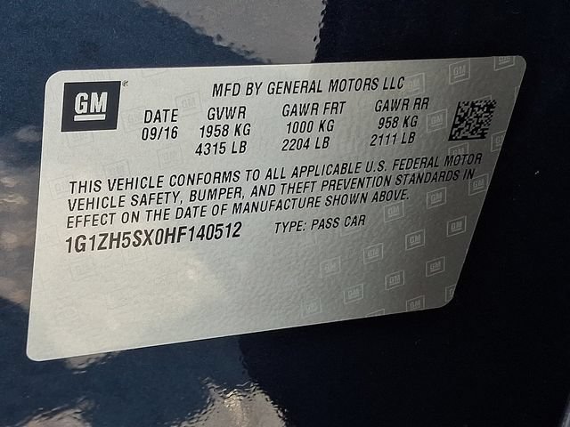 Used 2017 Chevrolet Malibu Premier w/ Premier Sun and Wheel Package FWD image 29