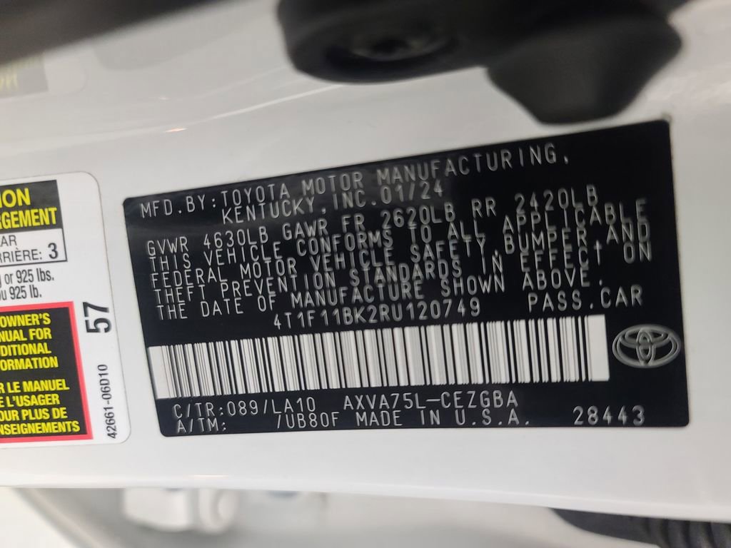 Used 2024 Toyota Camry XLE w/ Cold Weather Package image 42