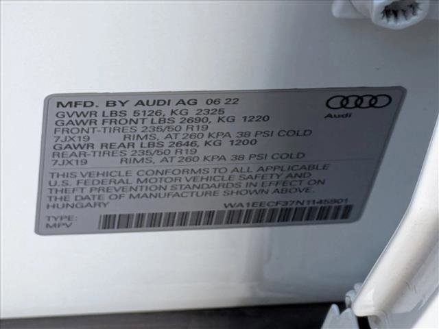 Used 2022 Audi Q3 2.0T Premium Plus w/ Premium Plus Package image 25