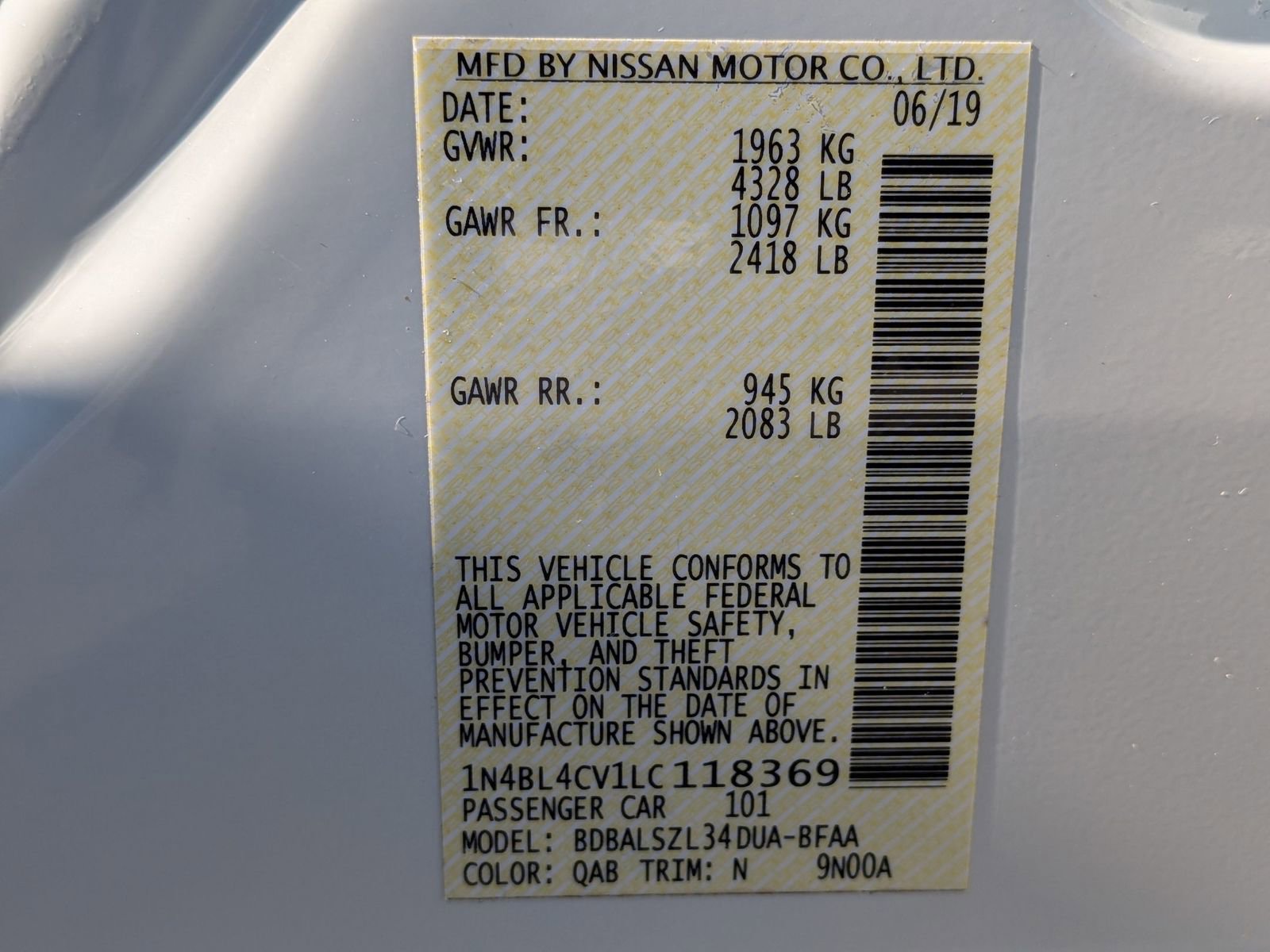 Used 2020 Nissan Altima 2.5 SR FWD image 39