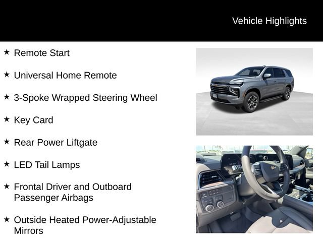 New 2026 Chevrolet Tahoe LT w/ Comfort Package AWD/4WD image 14