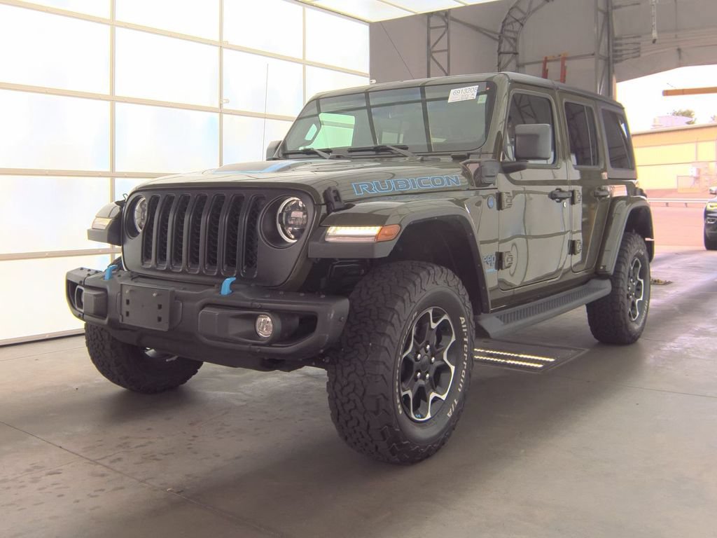 Used 2023 Jeep Wrangler Unlimited Rubicon 4xe w/ Steel Bumper Group