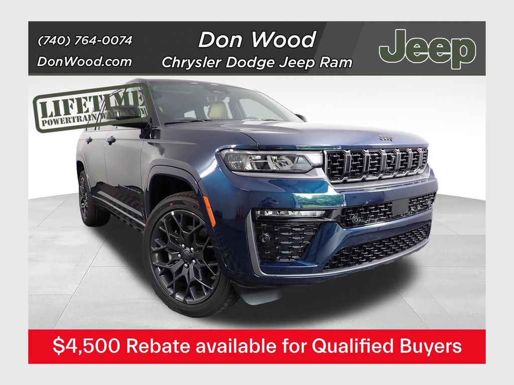 New 2026 Jeep Grand Cherokee L Summit w/ Obsidian Package AWD/4WD image 1