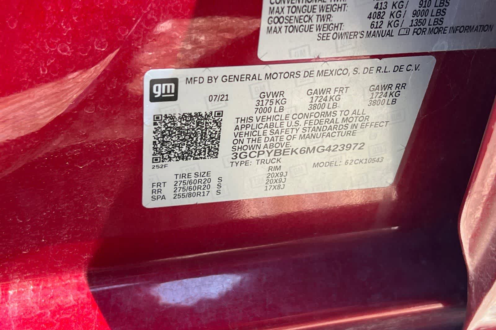 Used 2021 Chevrolet Silverado 1500 Custom AWD/4WD image 28