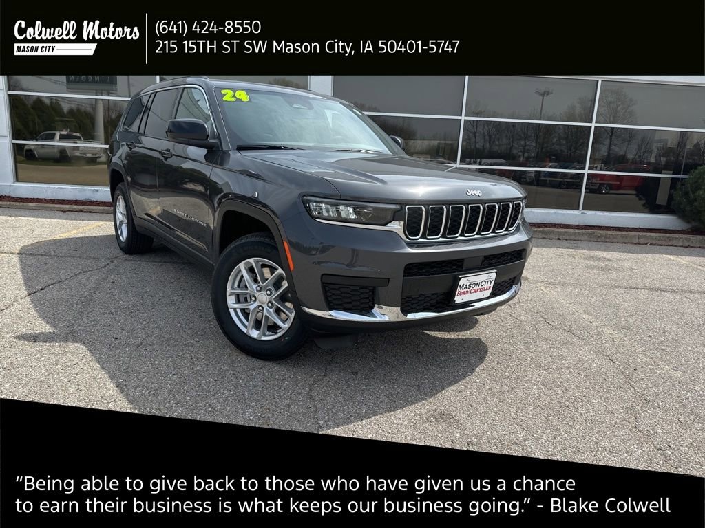 New 2024 Jeep Grand Cherokee L Laredo w/ Trailer Tow Package