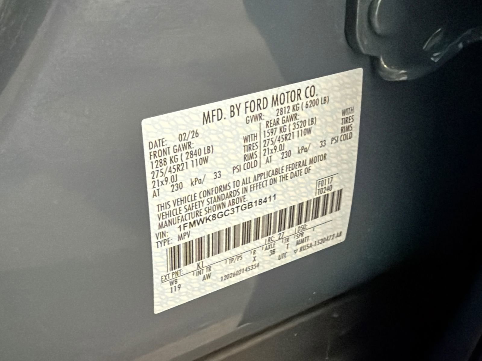 New 2026 Ford Explorer ST w/ Sun And Sound Package image 39