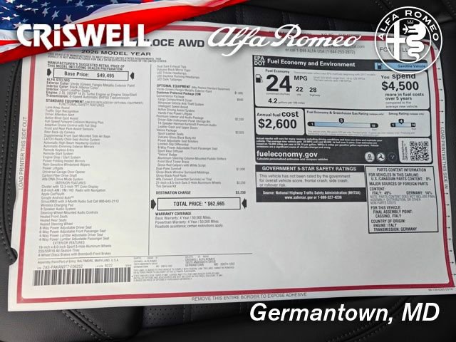 New 2026 Alfa Romeo Stelvio Sprint image 49