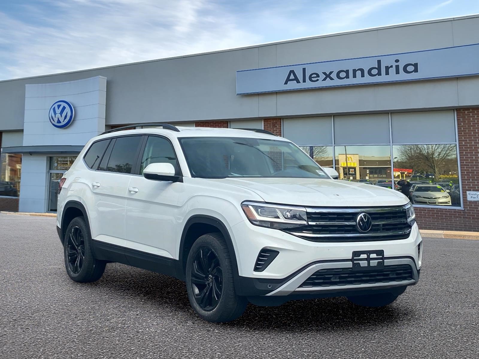 Used 2022 Volkswagen Atlas SE w/ Black Wheel Package AWD/4WD video 1