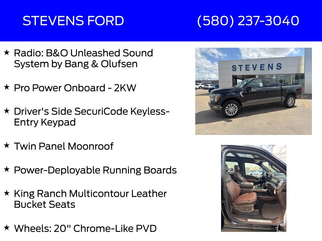 New 2026 Ford F150 King Ranch w/ Equipment Group 601A High image 12