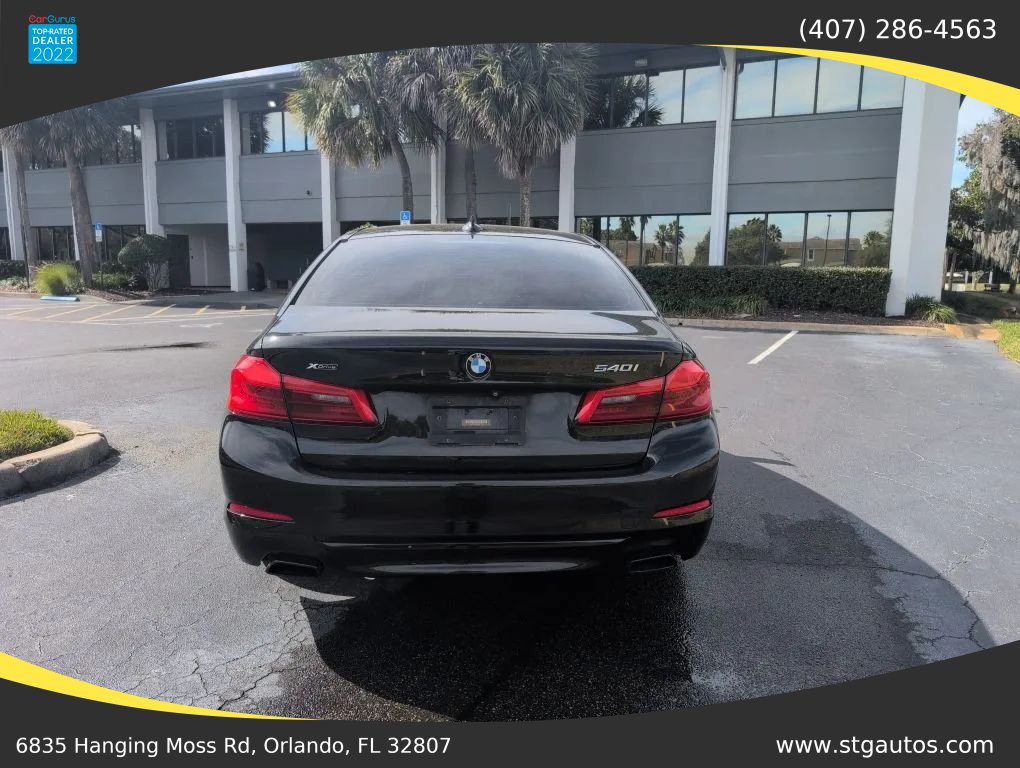 Used 2018 BMW 540i xDrive AWD/4WD image 4