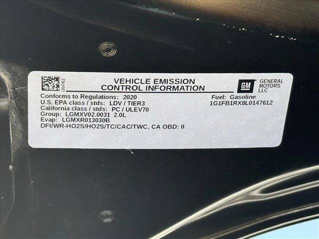 Used 2020 Chevrolet Camaro LT RWD image 19