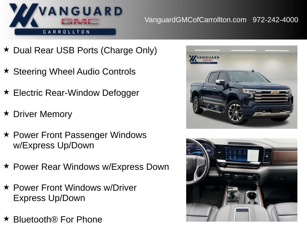 Used 2022 Chevrolet Silverado 1500 High Country w/ Z71 Off-Road Package AWD/4WD image 12