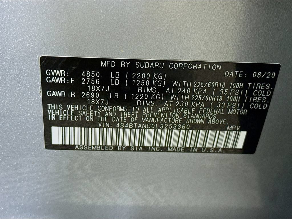 Used 2020 Subaru Outback Limited w/ Popular Package #2 AWD/4WD image 39