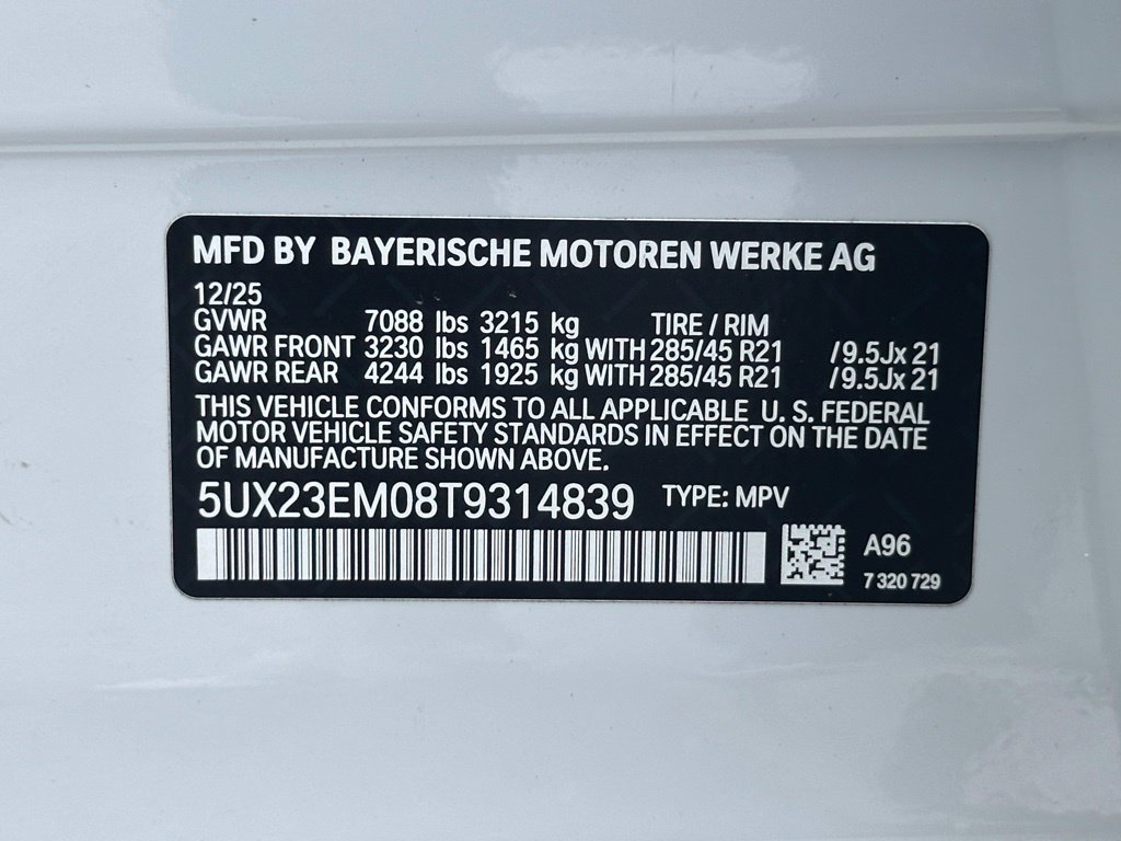 New 2026 BMW X7 xDrive40i w/ M Sport Package AWD/4WD image 43