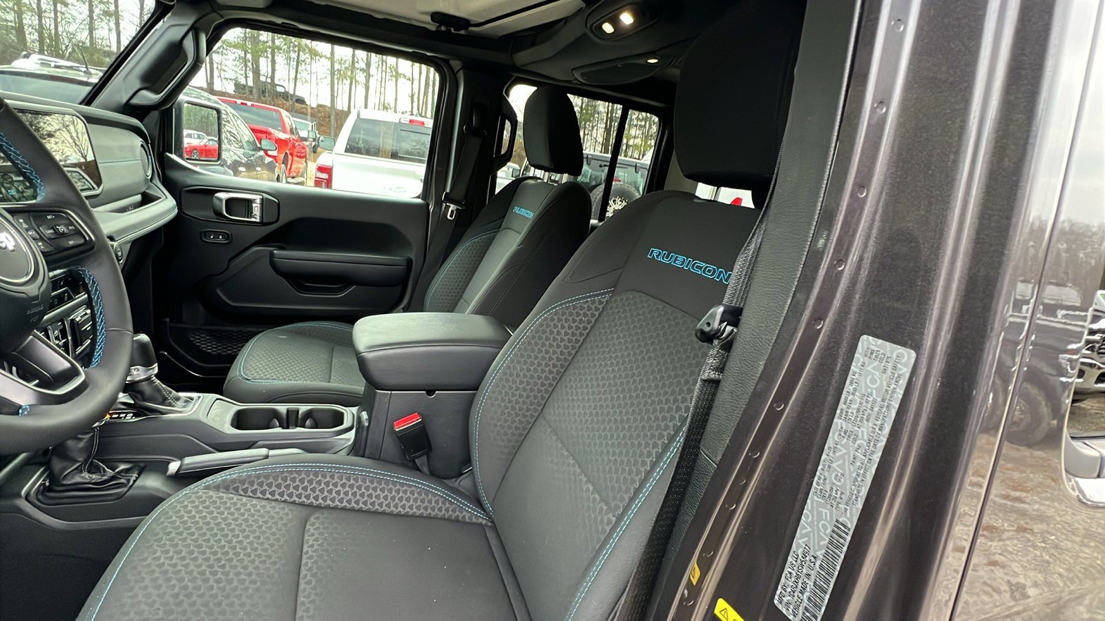 Used 2025 Jeep Wrangler Unlimited Rubicon 4xe w/ Safety Group image 17