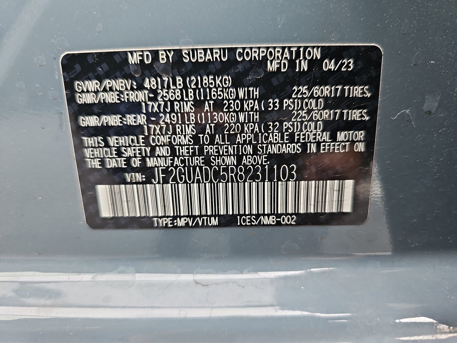 Used 2024 Subaru Crosstrek 2.0i Premium AWD/4WD image 16