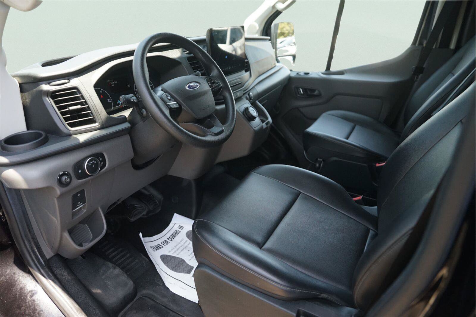 Used 2023 Ford E-Transit Medium Roof w/ Load Area Protection Package RWD image 8