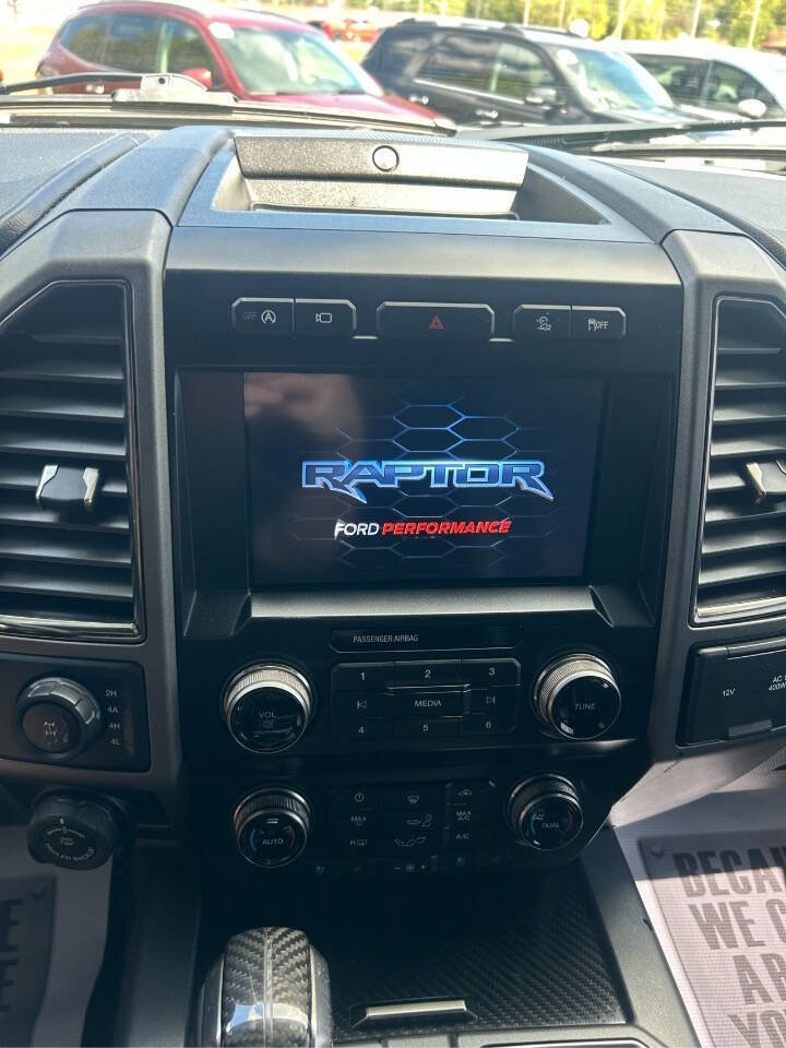 Used 2019 Ford F150 Raptor w/ Equipment Group 802A Luxury image 20
