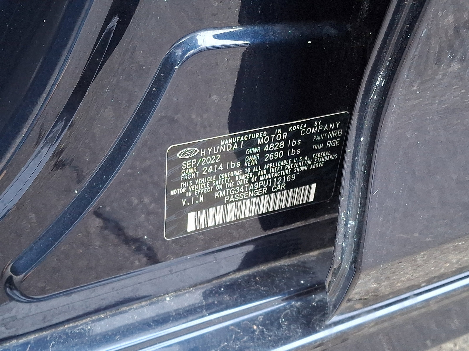 Certified 2023 Genesis G70 2.0T w/ Sport Prestige Package image 27