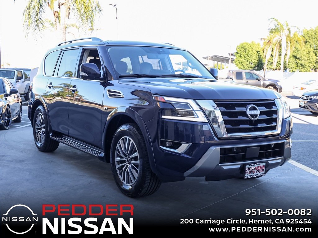 Used 2022 Nissan Armada SL w/ Captain's Chairs Package video 1