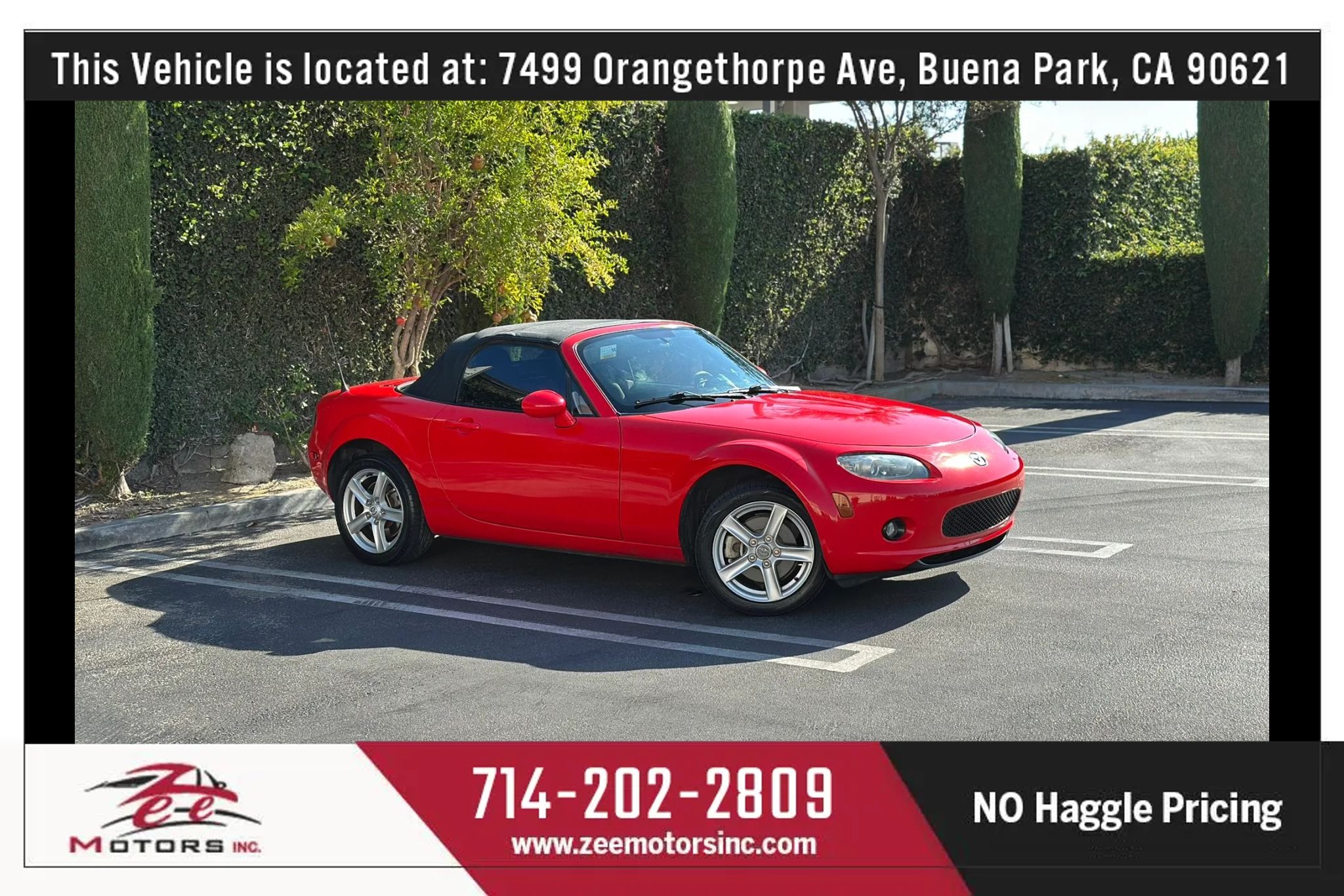 Used 2006 MAZDA MX-5 Miata Touring RWD image 3