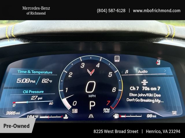 Used 2023 Chevrolet Corvette Stingray Premium Cpe w/ Z51 Performance Package RWD image 18