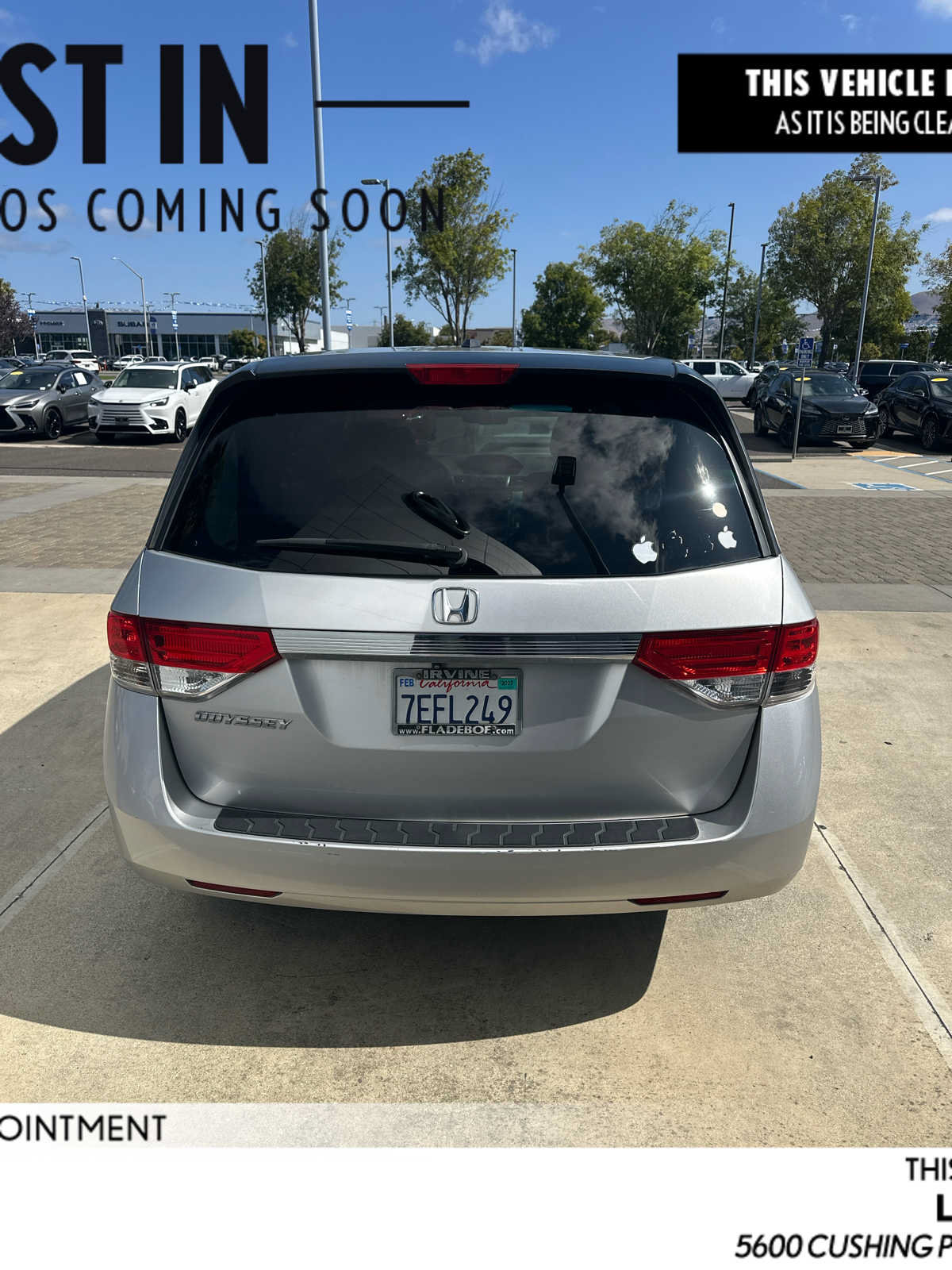 Used 2014 Honda Odyssey EX-L