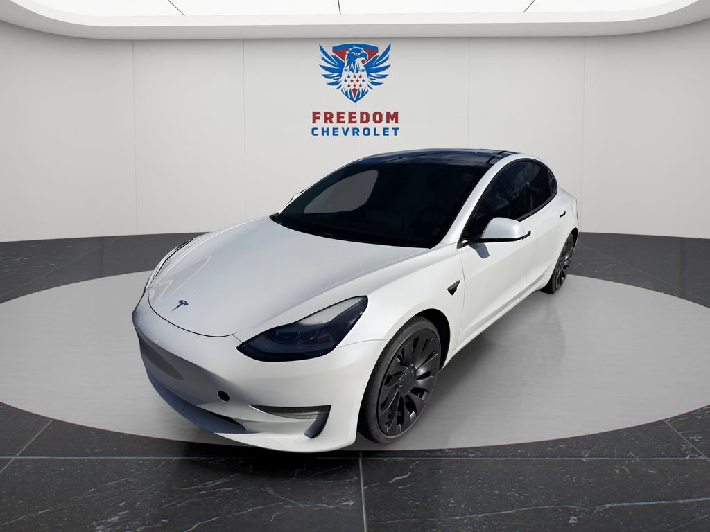 Used 2021 Tesla Model 3 Performance image 1