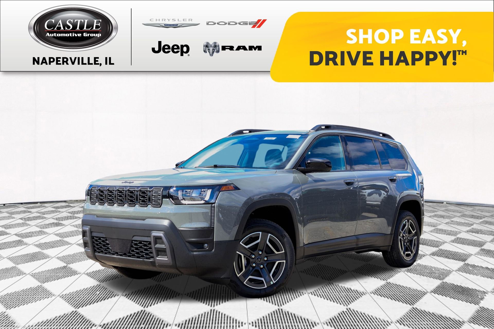 New 2026 Jeep Cherokee Laredo AWD/4WD image 1