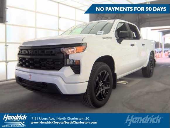 Used 2023 Chevrolet Silverado 1500 Custom w/ LPO, Dark Essentials Package RWD image 1