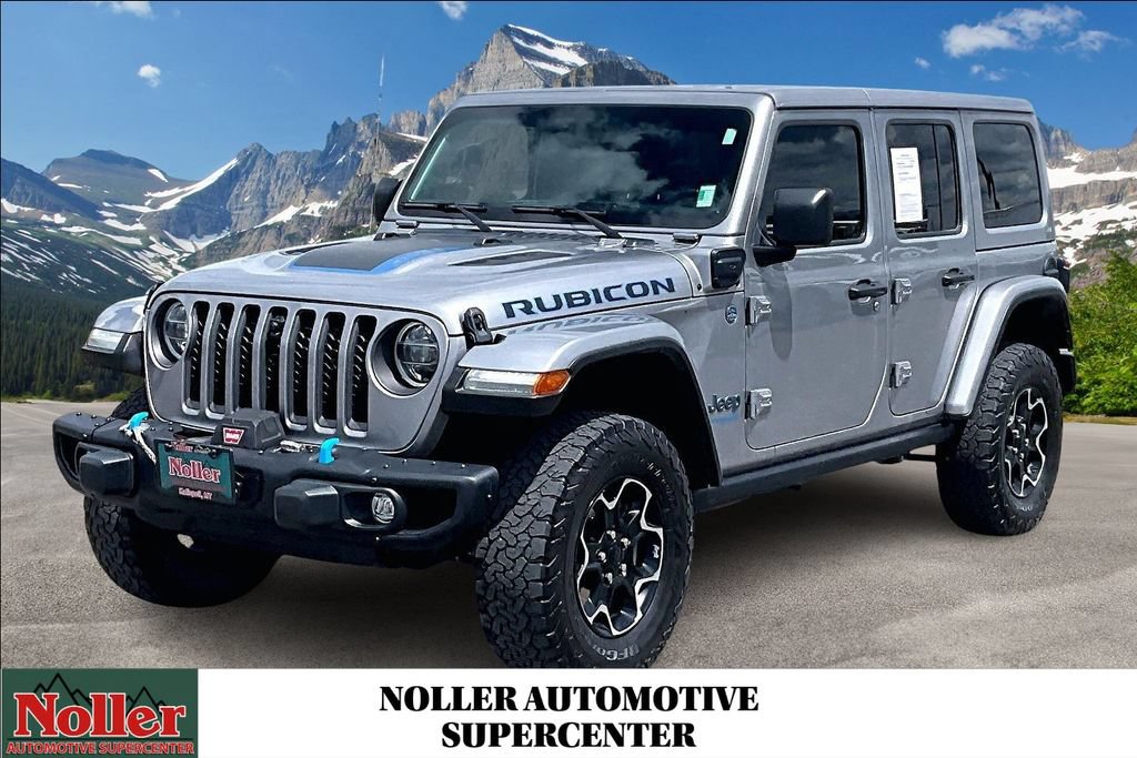 Used 2021 Jeep Wrangler Unlimited Rubicon 4xe w/ Steel Bumper Group