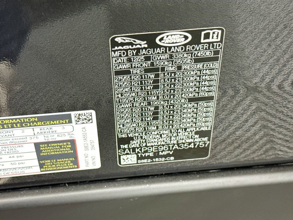 New 2026 Land Rover Range Rover SE image 34