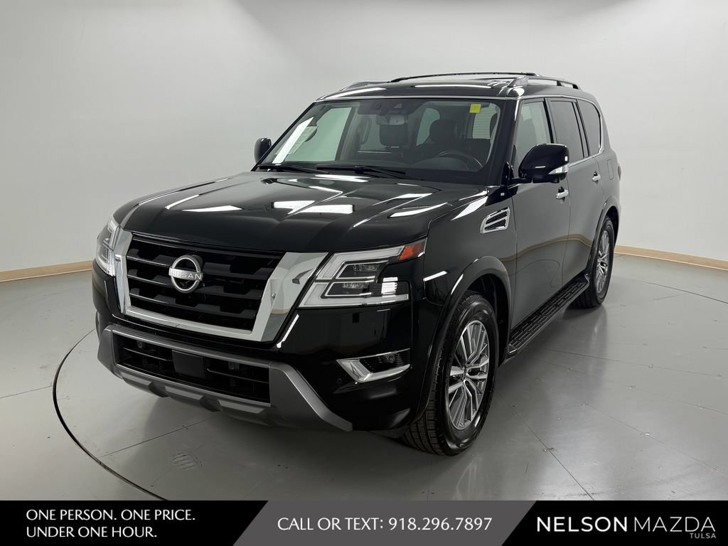 Used 2023 Nissan Armada SL w/ Captain's Chairs Package