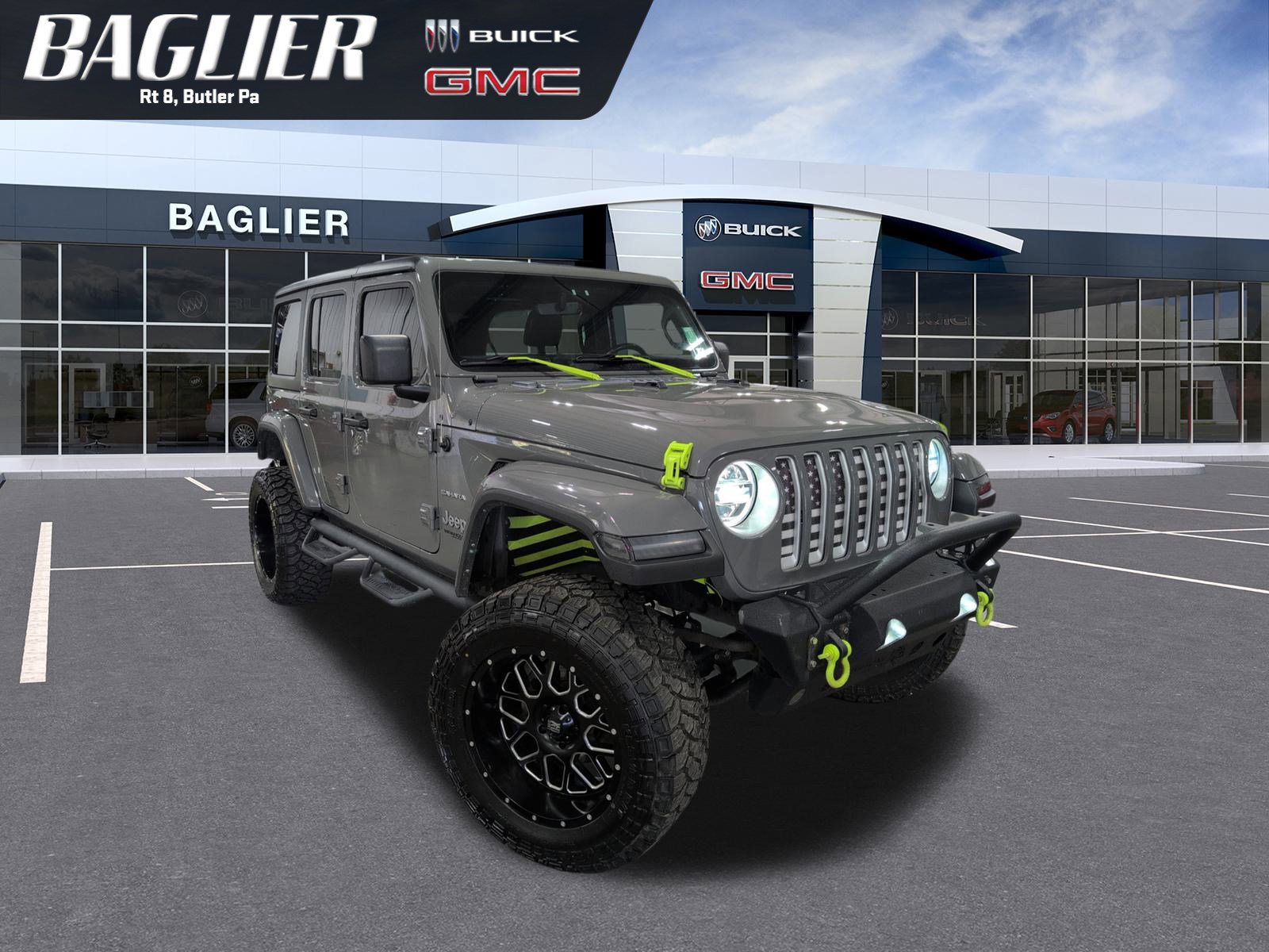 Used 2022 Jeep Wrangler Unlimited Sahara w/ LED Lighting Group