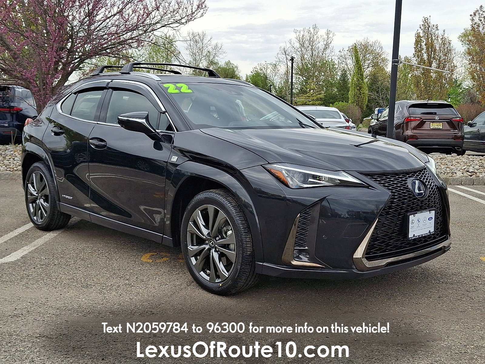 Certified 2022 Lexus UX 250h F Sport w/ F Sport Premium Package