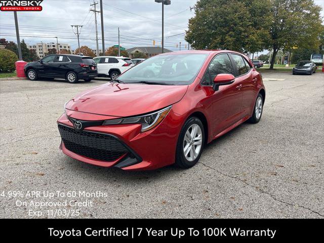Certified 2019 Toyota Corolla SE