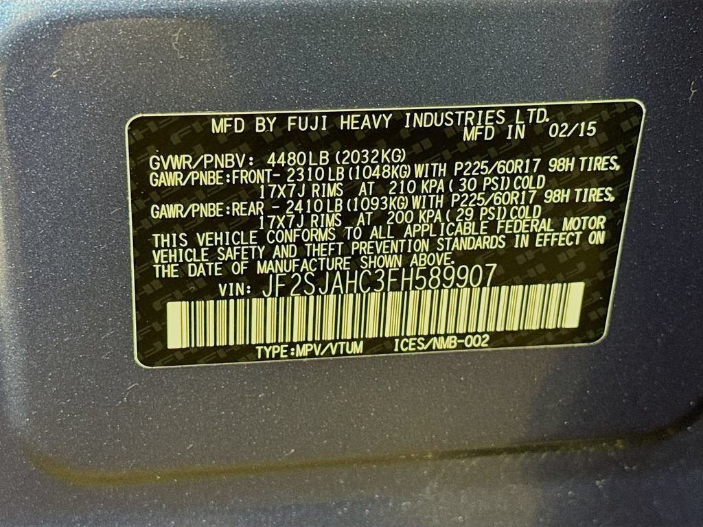 Used 2015 Subaru Forester 2.5i Limited AWD/4WD image 40
